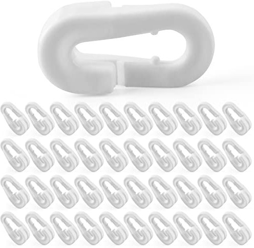 QUACOWW 40 Stück Fußballnetz Clips Fußball Netz Clip Fußball Tor Zubehör Kunststoff Netz Clips Fußball Tor Netz Clips für Outdoor Fußball Golf Tennis Netze