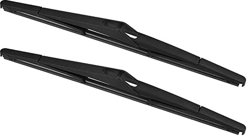 A ABSOPRO 12 12 Coche Trasero Parabrisas Limpiaparabrisas Hoja para Assb 9-3 - 2uds Negro