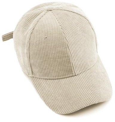 YAMEE Gorras de Hombre Béisbol Ligero Suave,Gorro Invierno Mujer Pana Vintage, Gorra Béisbol Hombre Cálido,Viseras Hombre a Prueba de Viento Ajustable,Sombrero Hombre Casual Comodidad