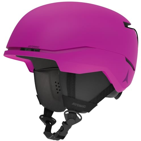 ATOMIC Four JR Casco da sci per bambini e ragazzi – Rosa – Taglia XXS – Massima sicurezza in caso di urti – Sistema di ventilazione innovativo – Circonferenza della testa 46 – 48 cm