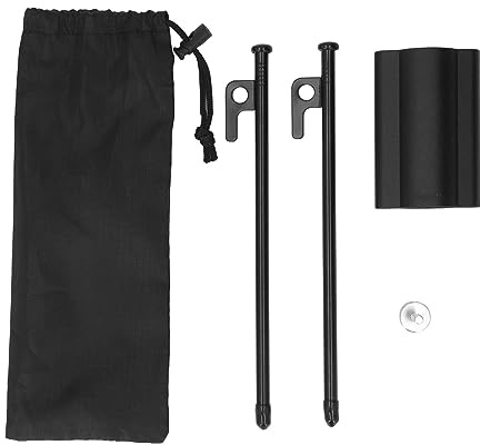 Topyond Camping Tent Pole Holder - Windproof Awning Rod Holder for Outdoor Canopies and Tents, Reinforced