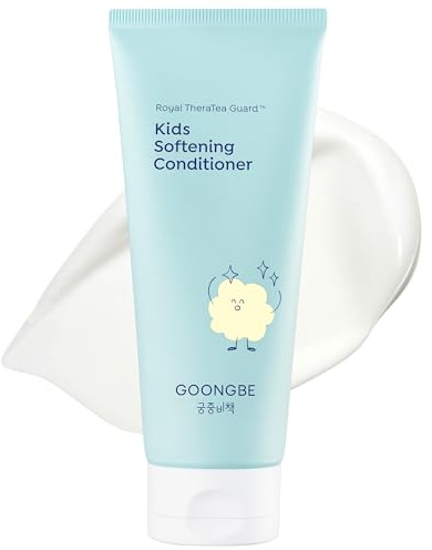 GOONGBE Après-shampoing adoucissant pour bébé | Coréen, Pour cheveux fragiles, crépus et sujets aux enchevêtrements, Formule sans silicone, Parfum sans allergène, 6
