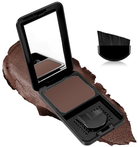 Boobeen Radice ritoccata in polvere per capelli, copertura della radice in polvere per l'attaccatura dei capelli, colore temporaneo per capelli grigi, copertura per capelli diradati per uomini e donne