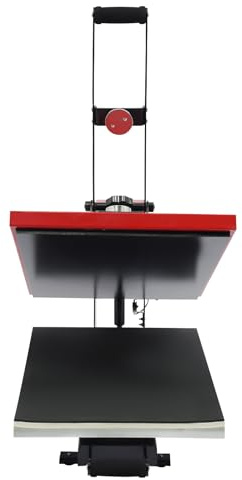 Queeucaer Bilvärmepress, Hei Press, 40 x 50 cm, t-shirt press, värmepress, överföringspress, 2 000 W, t-shirts, kläder, pussel, musmattor