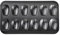 YYTECH 2 Pack Madeleine Pan with Silicone Brush, 12 Cup Heavy Duty Shell Shape Madeline Tray, Non-Stick Coating French Shell Cake Mould, for Oven Baking, Chocolate, Cakes, Candy, Cookies, Black