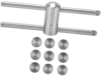 ICDKOYK Herramienta de prensado de Punta de Taco de Billar Desmontable, Resistente y práctica. Accesorios de Billar.