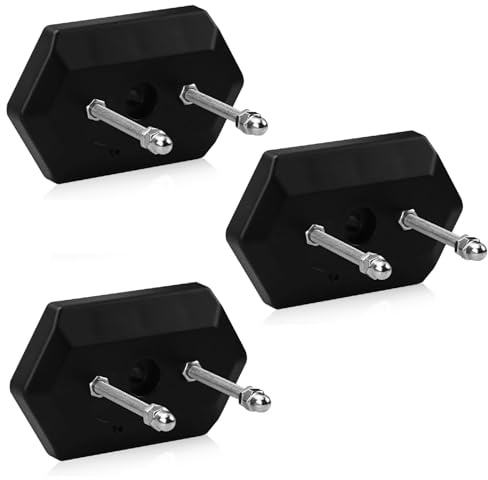 Frahou 3-pack väggfäste skateboardhållare skateboard hängare för skateboard däck utställning och förvaring