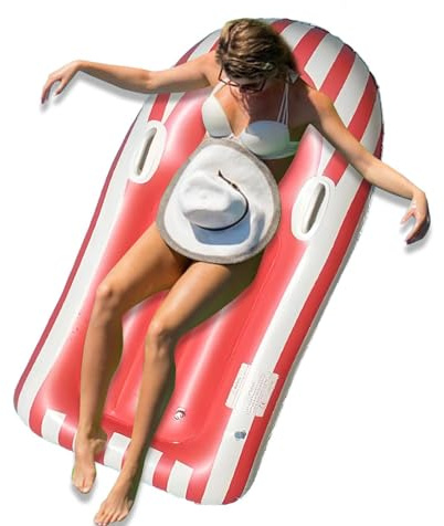 till stranden portabel uppblåsbar flytande bodyboard med handtag