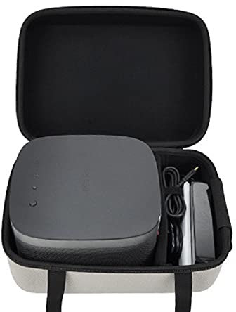 Baomaeyea Tragetasche kompatibel mit Horizon & Xmi Horizon Pro Projektor, Xg H2 & Xgi H3S Projektor Reisetasche Aufbewahrungstasche (Grau - Tasche)