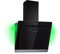 Klarstein Kitchen Cooker Hood, Angled Cooker Hoods 60cm, Extractor Fan for Kitchens w/RGB LED Lights, Carbon Cooker Hood Filter, 563m³/h Airflow Cooker Hoods, Angled Extractor Fan Kitchen Hood