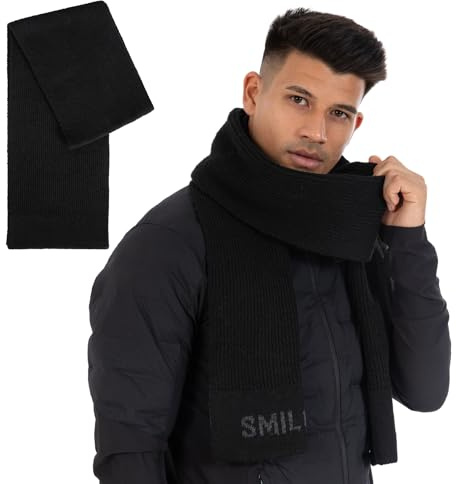 SMILODOX Schal Arctic, Unisex Halsschal Damen & Herren, Stylisch & Warm Halstuch, Extra Langer & Breiter Winterschal, Halswärmer, Perfekt für Winter, Sport & Outdoor Kleidung