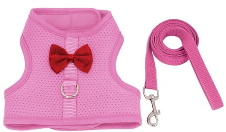 Imbracatura per Coniglio, Guinzaglio per Coniglio Regolabile, Pettorina per Passeggiate per Porcellini Gatti, per Piccoli Animali Domestici, Imbracature Passeggio Conigli, Festive Travestimenti