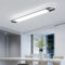 Naroume Modern Hallway Ceiling Lights, 6000K Acrylic Linear Ceiling Lamp, 4ft Metal LED Ceiling Light Fixture, Kitchen Dining Living Room Cloakroom Lighting (62W/122CM)