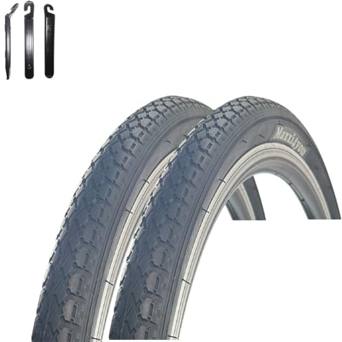 2 x maxxi4you HY-133 cykeldäck svart 40–622 (28 x 1,50) inkl. maxxi4you däcklyftare