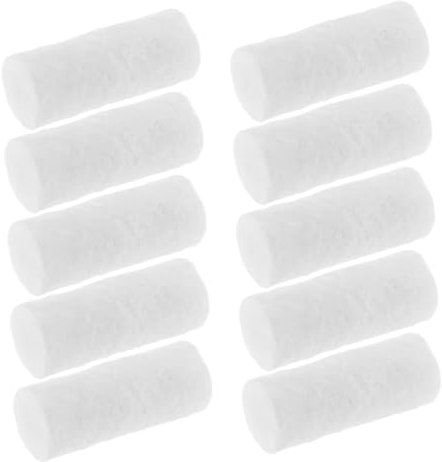 Milisten 20piezas El Hisopo De Cera Vegetal Bastoncillos De Algodón para Chimenea Herramienta para Encender Fuego Kit para Hacer Fuego Al Aire