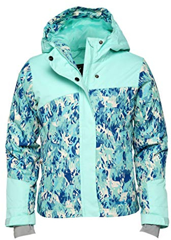 Arctix Kids Suncatcher Insulated Winter Jacket, Island Azure, X-Large