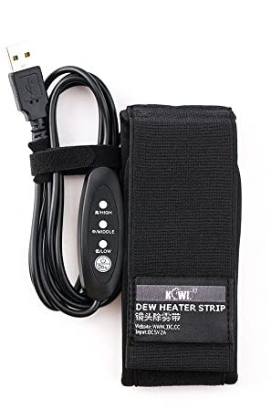 JJC DHS-1 USB Objektiv-Heizstreifen Abend Tauentferner für Kameraobjektive & Teleskope