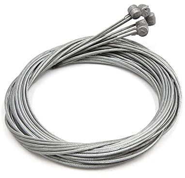 sourcing map 5pcs Universal 1.8m Length Metal Brake Line Cable for Motorcycle