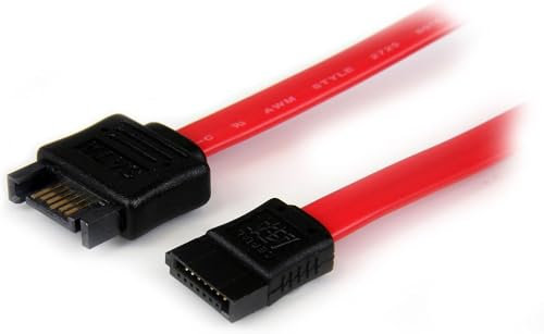 AYMBH 50cm SATA Extension Cable, 7-Pin Internal SATA Male to Female Connector for SSD & HDD Data Transmission, High-Speed 6Gbps, Durable Design, Compatible with Serial ATA III Devices