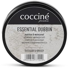 Coccine - Schuhcreme Farblos Essential Dubbin, Schuhwachs, Lederfett mit Wachs, Imprägnierung Lederbalsam, Einfach Lederpflege, Wirksam Schuhpflege, Schuh Creme, Shoe Wax - 100ml