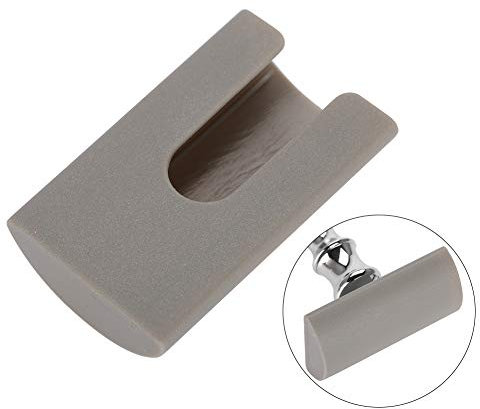 Männer Edelstahl Rasierhobel, Klassischen Stil Doppelkante Rasierer Haarentfernung Rasur Bart Sicher mit Rasieren Klingen oder Rasierhobel Messerkopfabdeckung(# 1 (Messerkopfabdeckung))