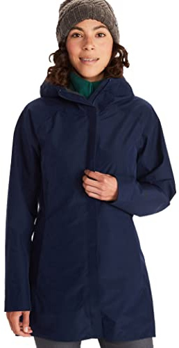 Marmot Women’s Essential Rain Jacket | Gore-tex, Lightweight, Waterproof, Windproof, Arctic Navy, x Small