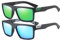 HGDGears Vintage Polarisierte Sonnenbrille Herren und Damen,Fahren,Radfahren,Angeln,Reise,UV400 Schutz Sonnenbrillen für Herren
