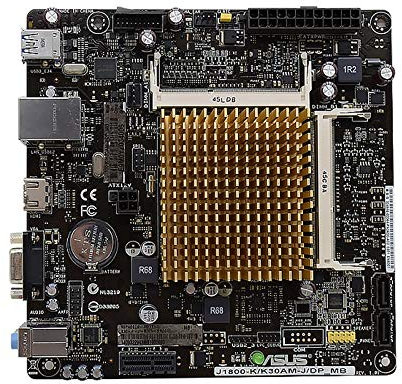 motherboard Computer Motherboard Fit For ASUS ITX Motherboard J1800-K/K30-J/DP DDR3 17 * 17 Mini Board Integrated J1800 Dual-core CPU DDR3 HDMI Synology Nas
