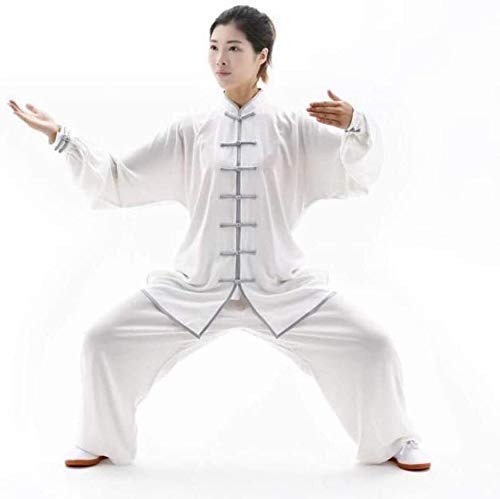 GZSLKSCD Tai Chi Clothing Womens And Mens Uniform, Tai Chi Suit Clothing Cotton Clothes (#3 XL)
