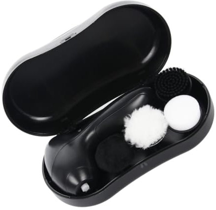 Holibanna Cireuse À Chaussures À Piles Cireuse À Chaussures Électrique Kit De Nettoyage De Brosse À Cirer Brosses À Cirage pour Bottes en Cuir Couleur Aléatoire