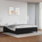 Xichuzi Boxspringbett Schwarz 180x200 cm Kunstleder, Bett, Bettgestell, Jugendbett, Schlafzimmer Bett, Bed Frame 3120712