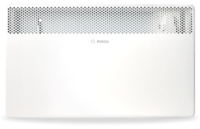 Bosch Heat Convector 4000-20 - Elektrischer Konvektor für Räume bis zu 20 m² - Individuell Einstellbar - Mit LED Display, Überhitzungsschutz und Kindersicherung - Einfache Montage - 2000 W