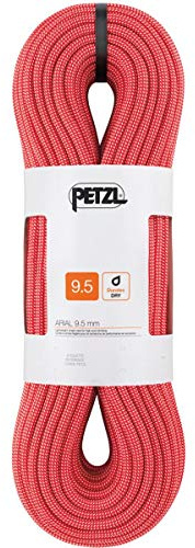 PETZL, Arial® 9.5 Mm, Rope, Red, 70 M, Unisex-Adult