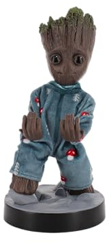 Cableguys Guardians of The Galaxy Toddler Groot in Pajamas Controller Holder & Phone Stand - Gaming Accessories for Room and Desk, Compatible with Xbox, PlayStation & Most Standard Game Controllers