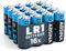 ABSINA 16x Batterie LR1 N Lady für Garagentoröffner, Taschenrechner und vieles mehr - Lady Batterie 1,5V Alkaline auslaufsicher & mit Langer Haltbarkeit - Batterie N, E90 Batterie, LR1 Batterie 1,5V