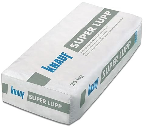 Generisch KNAUF Super Lupp Kalk-Zement-Leichtputz | Sackware | (20, Kilogramm)