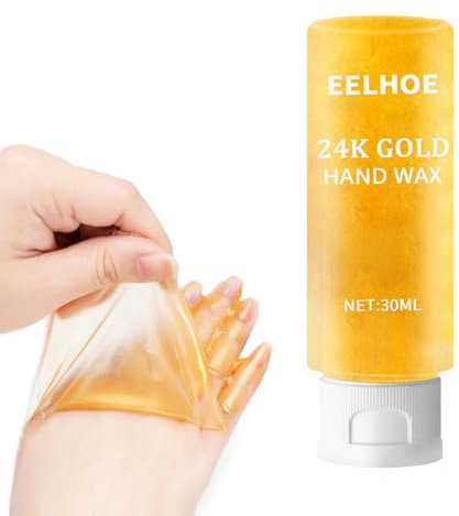 2PCS feuchtigkeitsspendende Reparatur-Handmaske,Honig-Peel-Off-Handmaske,24K Gold Handmaske,Peeling-Handmaske, Reparatur für rauhe Haut für Männer & Frauen (1PCS)