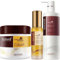 Karseell MACA CARE SYSTEM Kollagen Haarmaske Arganöl Serum Feuchtigkeitsshampoo Ohne Sulfate Reparatur Glanz Intensivpflege Trockenes Strapaziertes Gefärbtes Blondiertes Haar Anti-Frizz Alle Haartypen