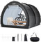 VEVOR Bike Storage Tent, 5+ Bikes, Outdoor Spacious Bike Storage Tent with Ventilated Window, Waterproof Fan-Shaped Bike Tent with High Strength Fiberglass & Dual Zippers, Fit for Bicycle