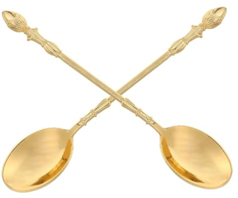 POPETPOP 2piezas Cuchara De Postre Minicuchara Para Cóctel Cuchara Pequeña Para Degustación Para Aperitivos Reutilizable Para Helados y Yogur De Té Para Té Caliente