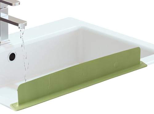 Lavello Splash Guard – Lavello in silicone Splash Guard, Sînk Water Splâsh Guards | Cucina Sînk Protector Splâsh Guards | da bagno impermeabili Piano di lavoro per il della vasca