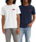 Levi's Herren 2-Pack Crewneck Graphic Tee T-Shirt, Chesthit White / Dress Blues, XXL