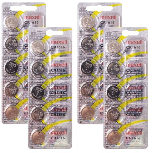 Maxell Single Use Battery CR1616 3V 20 Pieces 55mAh