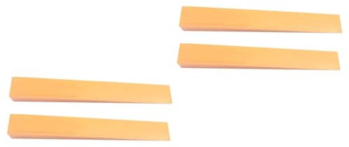 ibasenice 4 Stück Schallgedämmte Ledergabel Klavierstimmer-set-werkzeuge Klavierzubehör Zubehörteile Für Tasteninstrumente Piano-wedge-dämpfer Klavier Stimmen Keilform Gummi