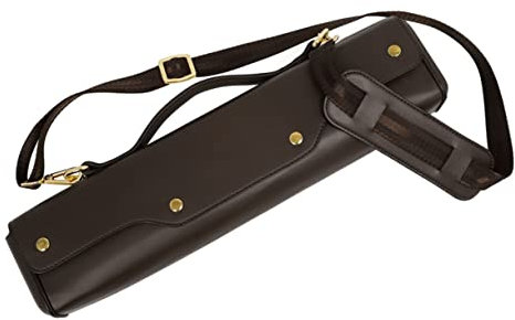 DIKACA Flötentasche flötenetui Flöten Hülle Flöten-Transporttasche Flöten-Handtasche Flöten-Accessoiretasche klein Aufbewahrungskiste Container Blasinstrument Metall
