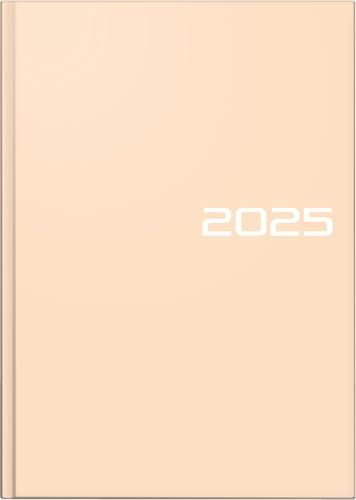 BRUNNEN Bokkalender modell 795 (2025), 1 sida = 1 dag, A5, 352 sidor, grafiskt omslag, sand