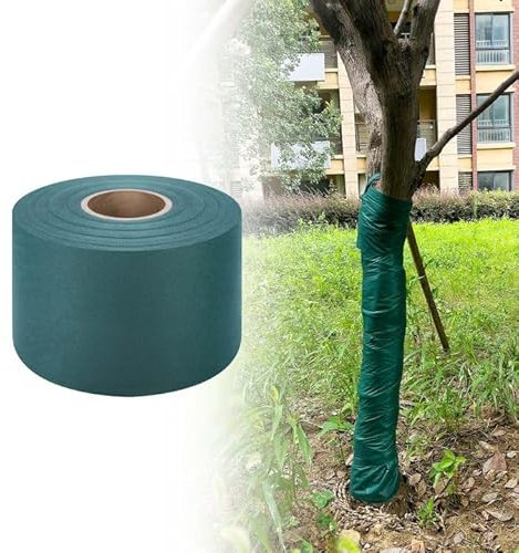 GIONAR 137Mx12CM Baum Winterschutz Wickelstreifen - Stammschutz Winter - Kälteschutz Frostschutzvlies Pflanzenschutz,Besser als Juteband für Pflanzen