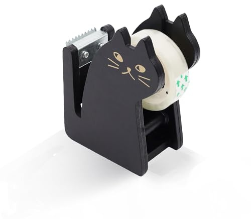 MYLERCT Dispensador Cinta Adhesiva, Dispensador Cinta con Cinta Transparente, Material Oficina, para Rollos de Cinta de 23 mm de Ancho, Ideal para Usar en Oficinas y Escritorios