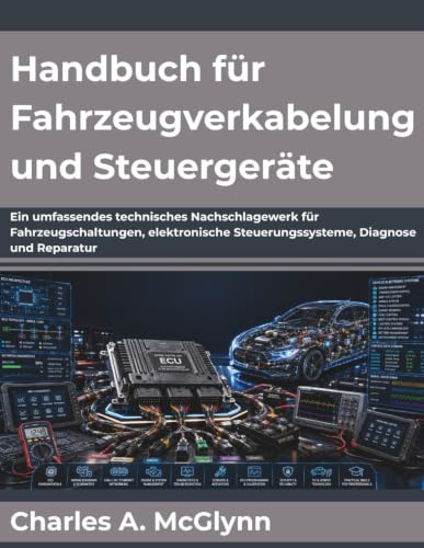 Handbuch für Fahrzeugverkabelung und Steuergeräte: Ein umfassendes technisches Nachschlagewerk für Fahrzeugschaltungen, elektronische Steuerungssysteme, Diagnose und Reparatur