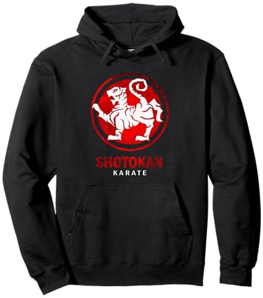 Shotokan Karate, tigre Felpa con Cappuccio